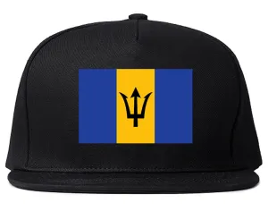 Barbados Flag Country Printed Snapback Hat Cap