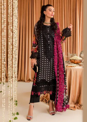 Black Chiffon Suit - Vasal Formals ’23 By Charizma | VSL-05