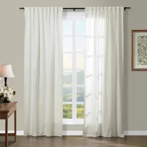 Broad 100% Cotton Plain Weave Curtain Soft Top