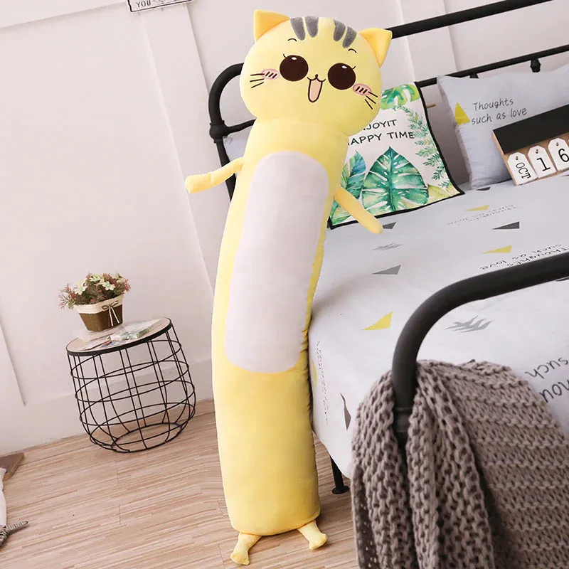 Buttercup the Long Snuggly Kawaii Yellow Cat Stuffed Animals Plushies