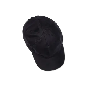 Cashmere Baseball Cap in Black