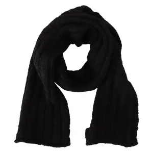 Dolce & Gabbana Elegance Unleashed Black Wool Scarf