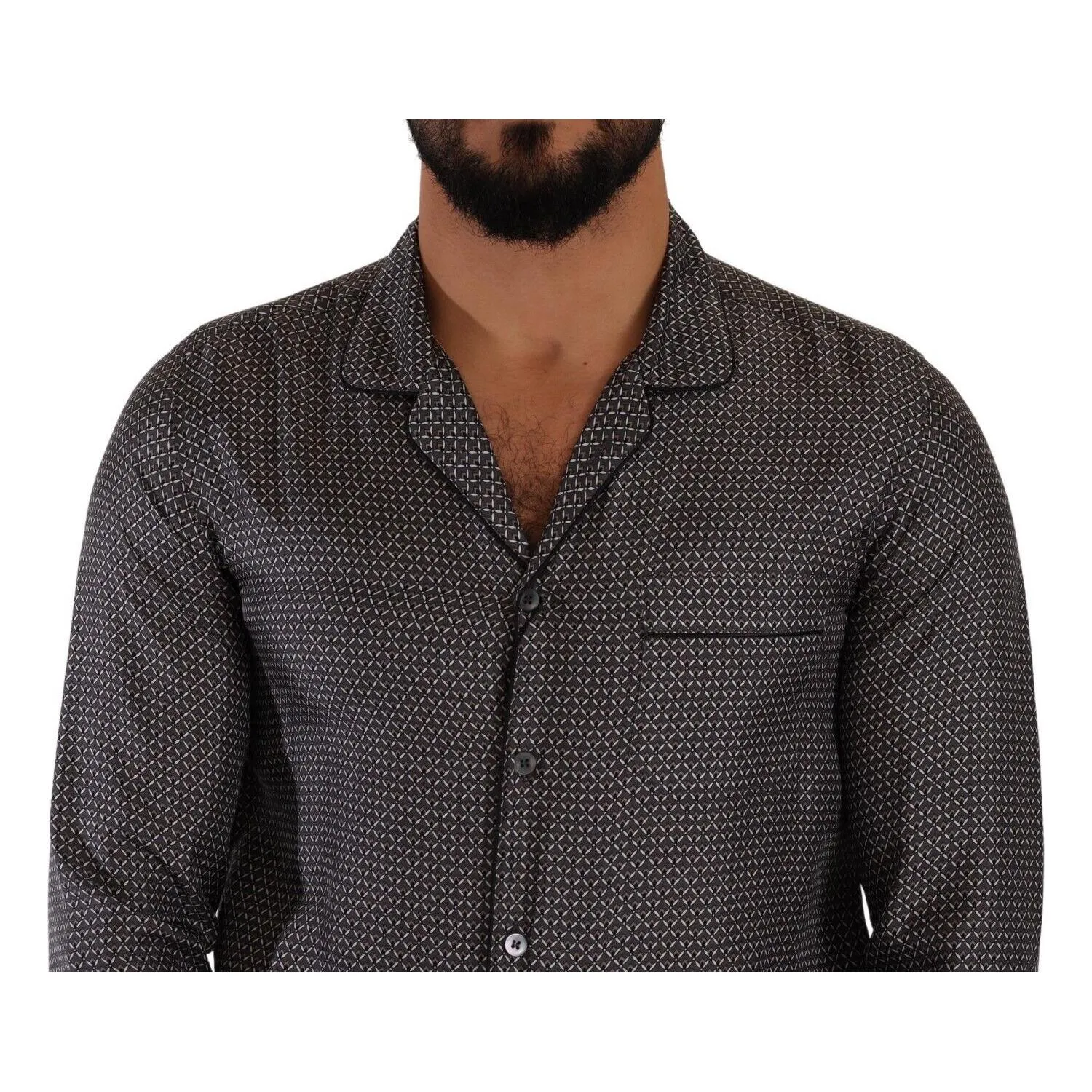 Dolce & Gabbana Elegant Silk Button Down Shirt