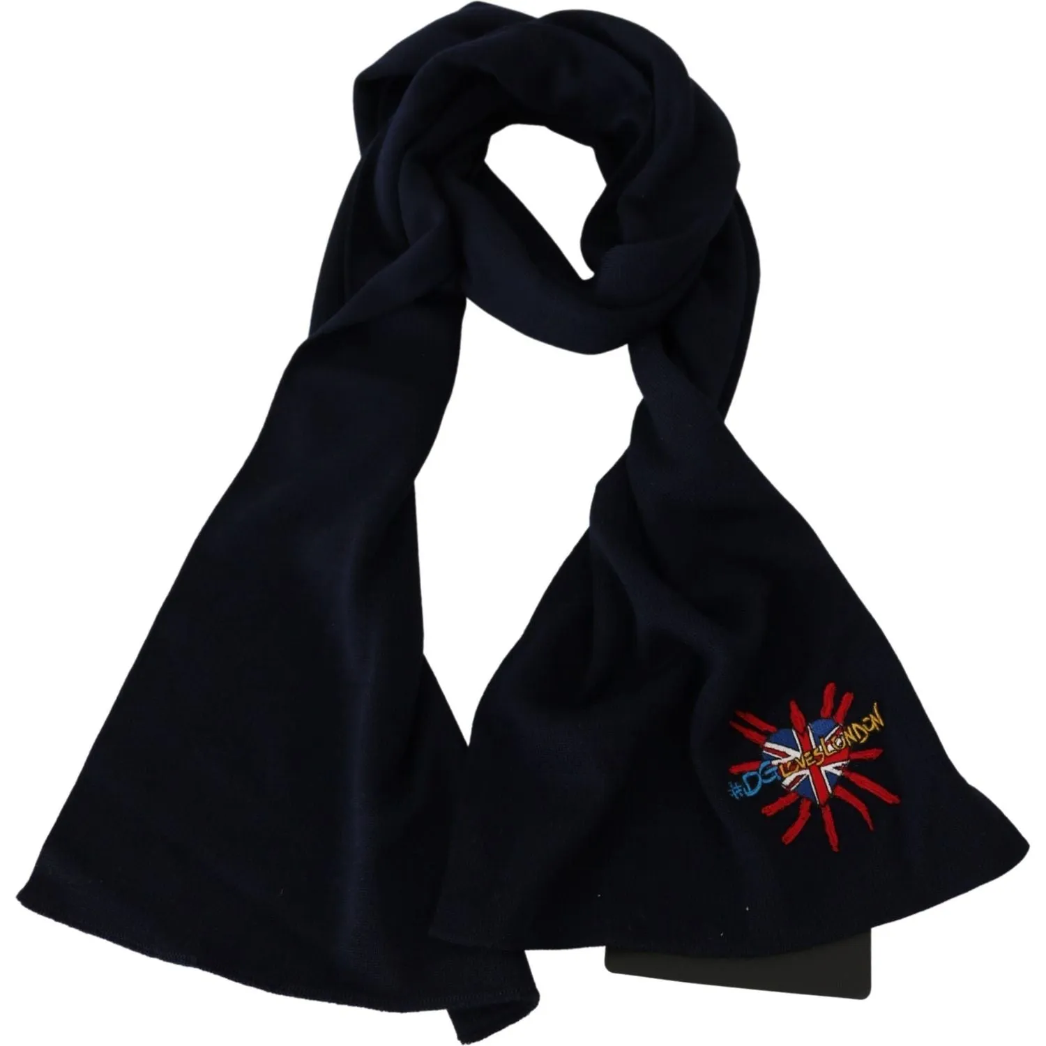 Dolce & Gabbana Elegant Virgin Wool Men's Scarf