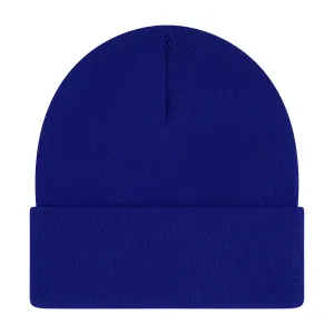 Elowel Beanie Hats for Men and Women - 100% Acrylic Thick Thermal Knit Skull Beanie Winter Hat - Unisex Cuffed Plain Light Blue Blue Beanie Hat