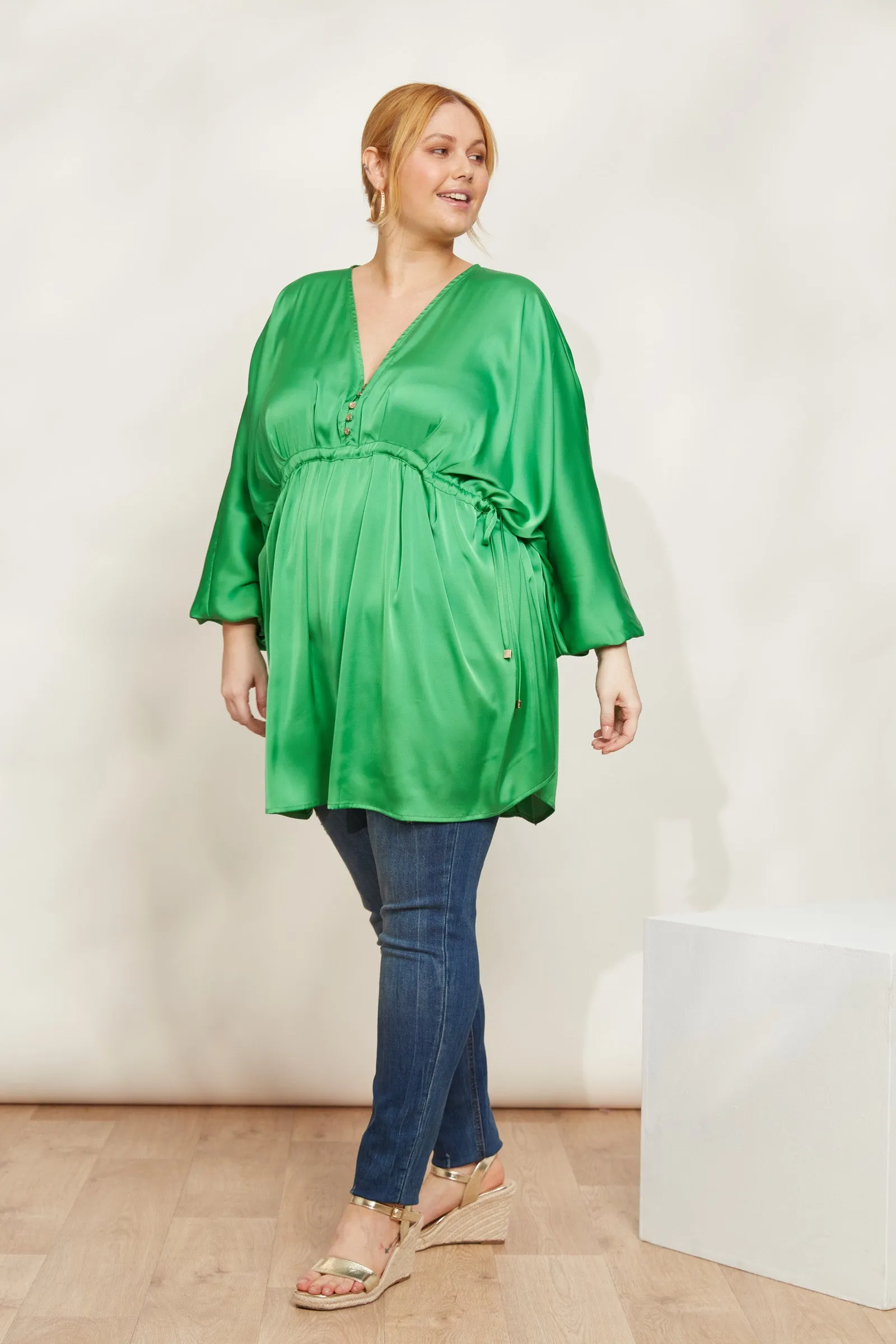 Elysian Top/Dress - Emerald