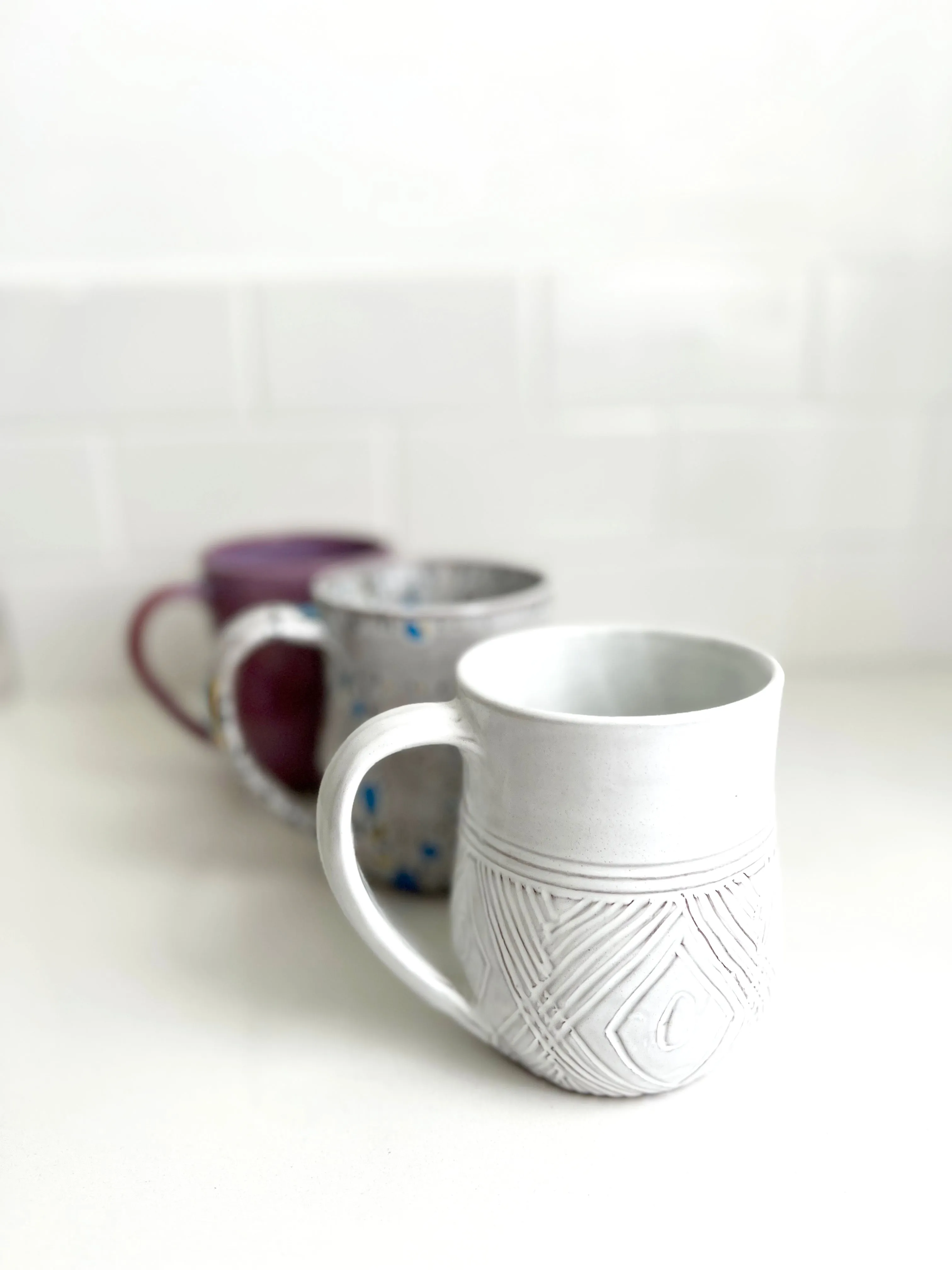 Handmade Mug | White