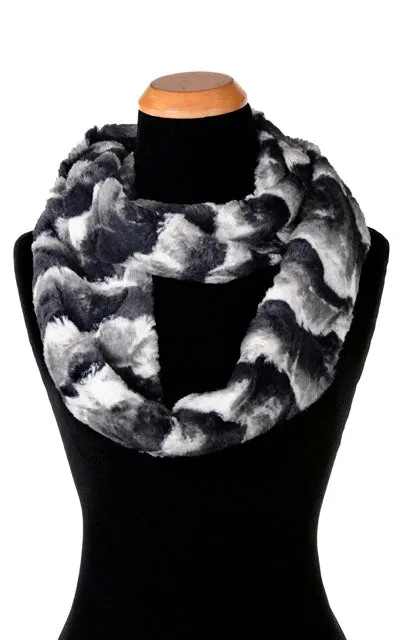 Infinity Scarf - Luxury Faux Fur in Ocean Mist (Limited Availability)