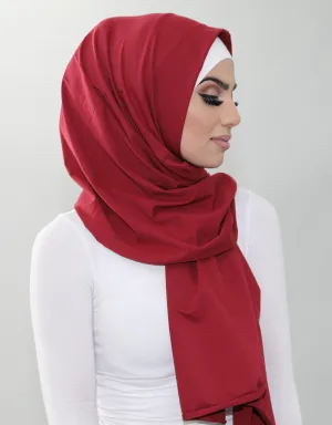 JS Jersey Scarf - Shades of Red