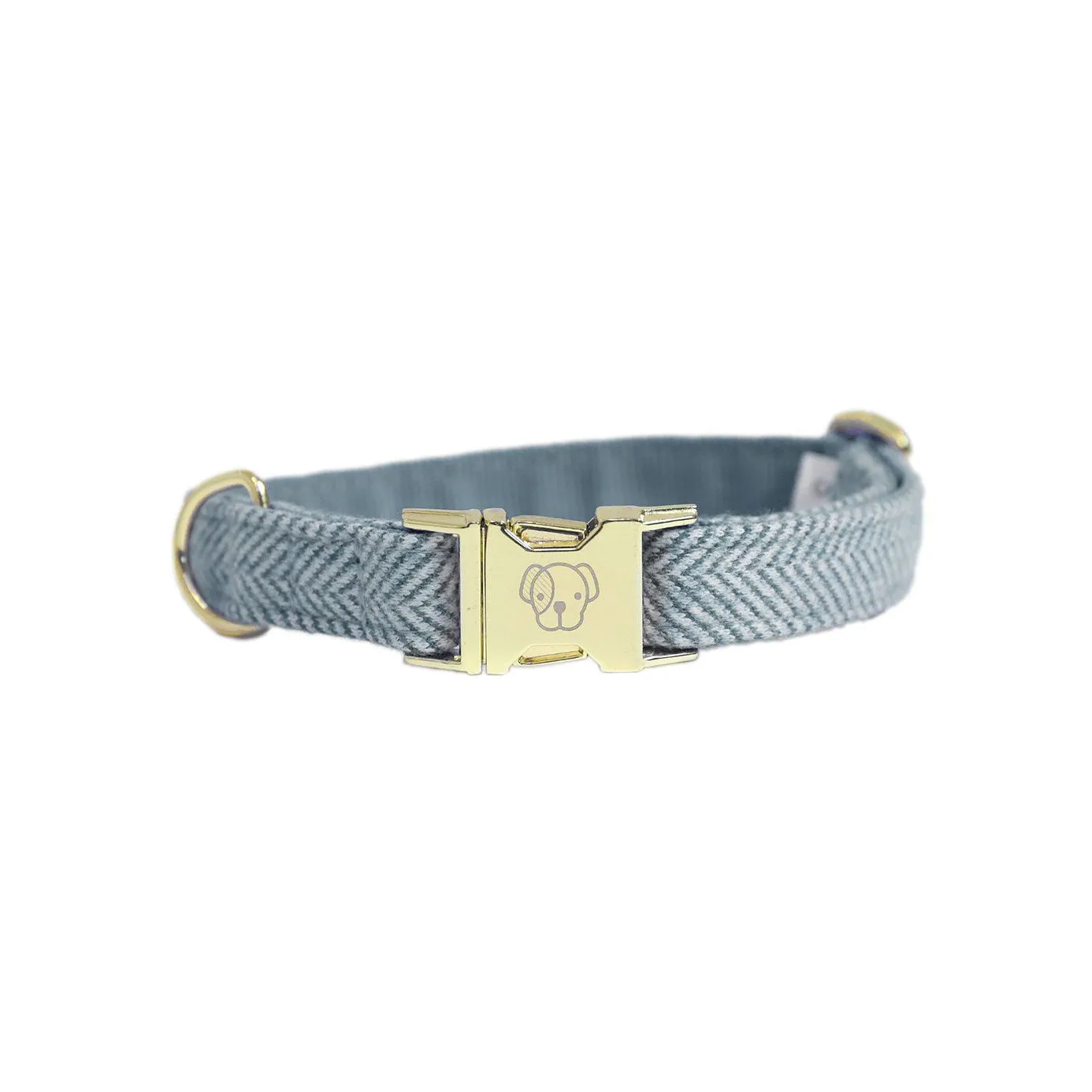 Kentucky Dogwear Wool Dog Collar - Light Blue