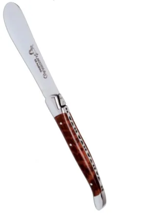 Laguiole En Aubrac Pate/Butter Knife - Amourette (Snakewood)