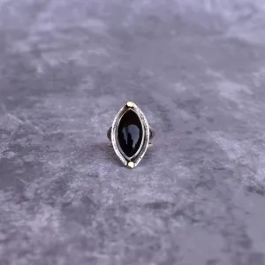 Marquise Beauty - Black Onyx Ring