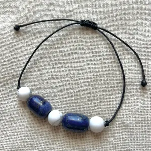 Mediterranean Calm Cord Bracelet