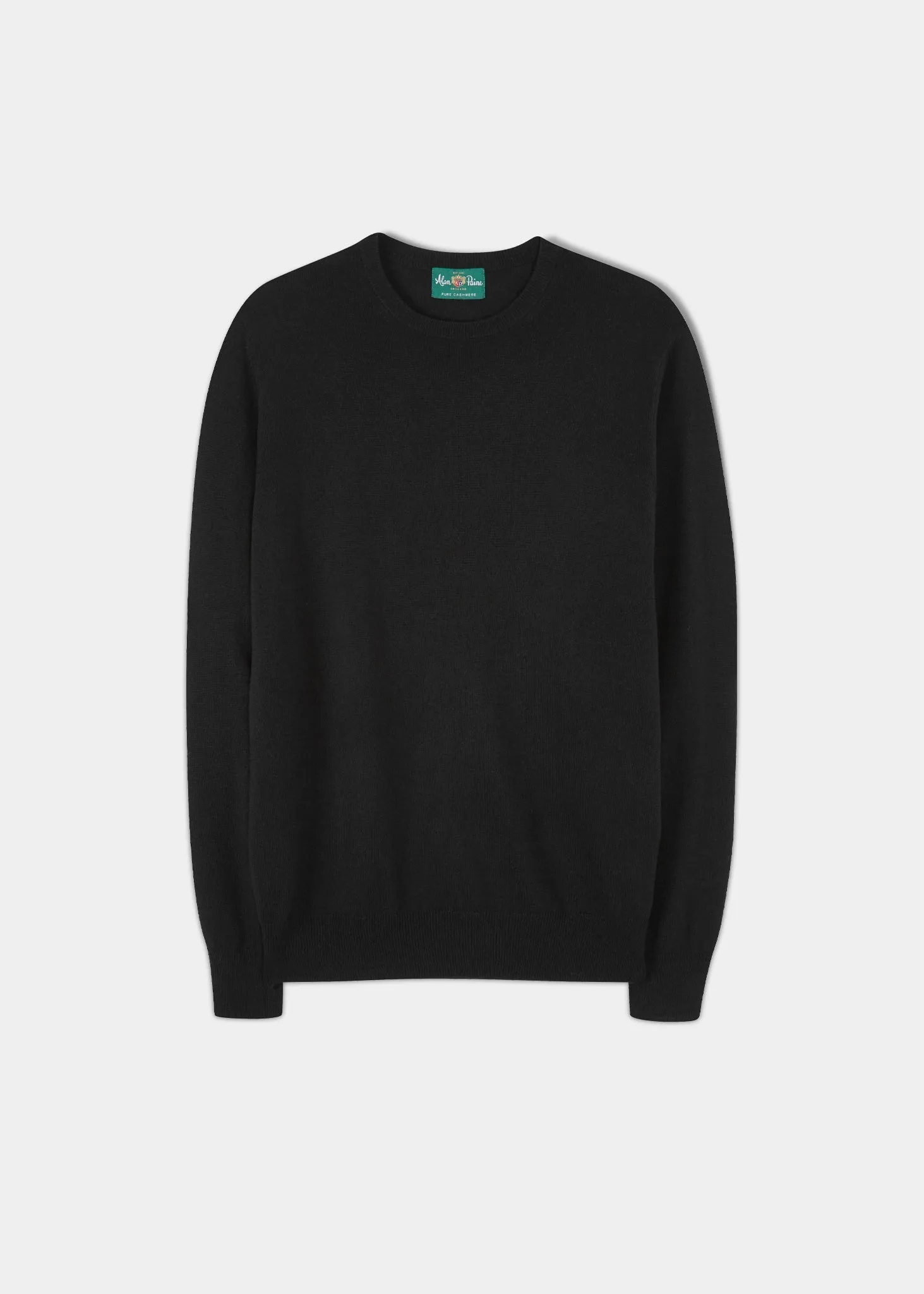 Melfort Cashmere Jumper in Black - Regular Fit