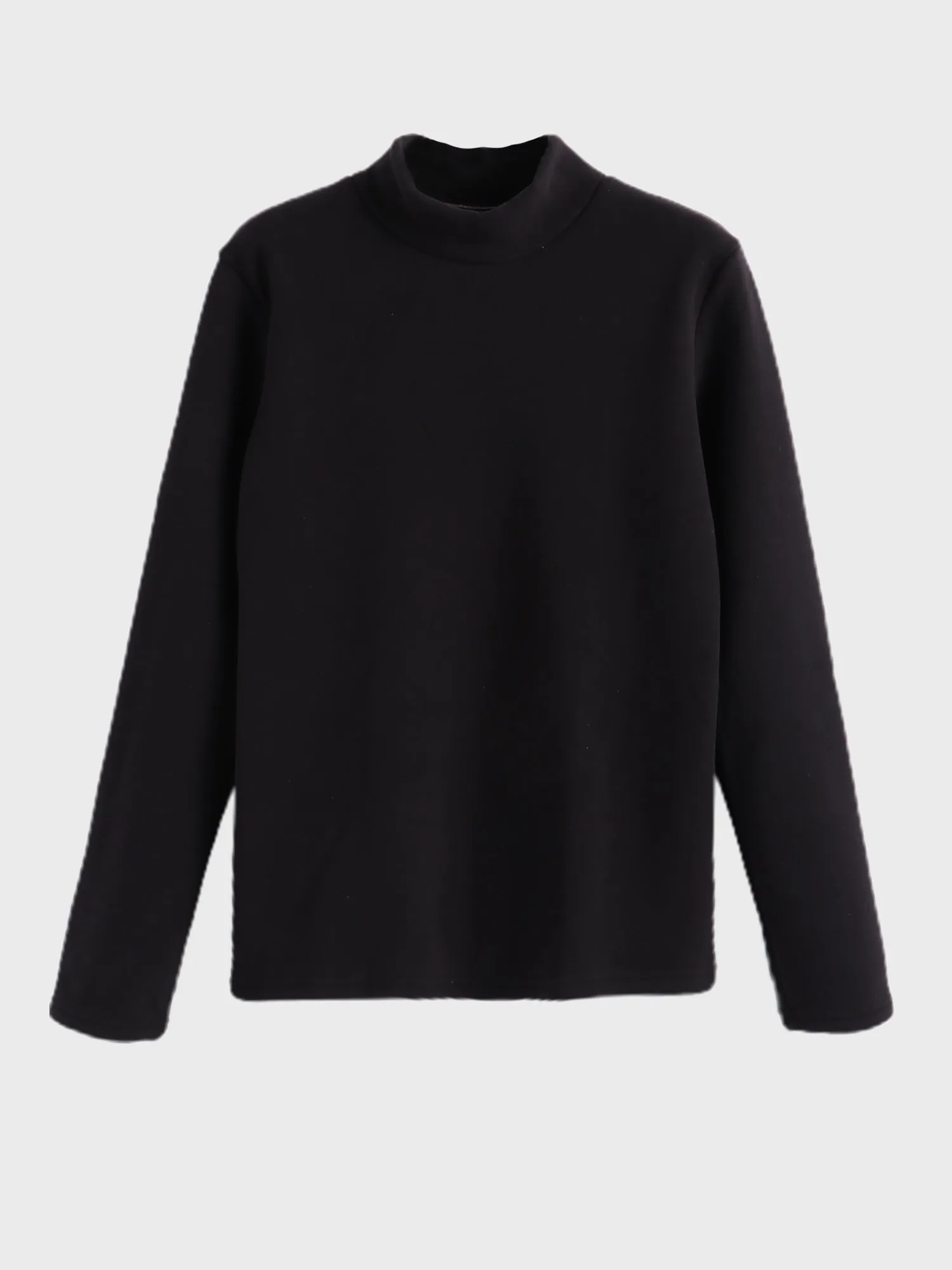 Midsize Versatile Slim Turtleneck Warming Top