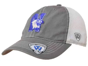 Northwestern Wildcats TOW Gray Two Tone Putty Mesh Flexfit Slouch Hat Cap