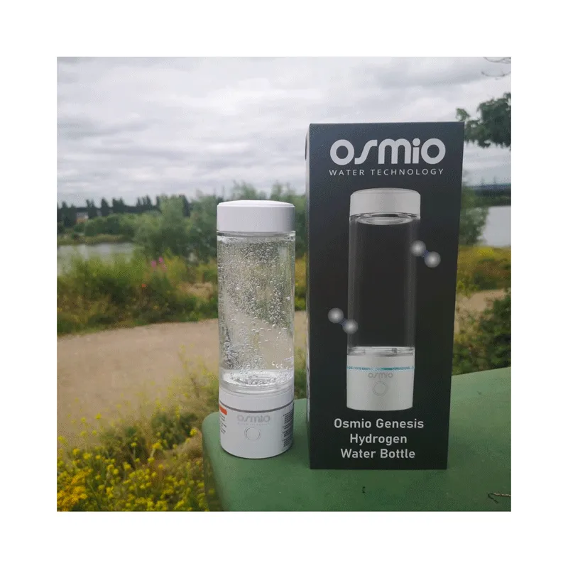 Osmio Genesis Hydrogen Water Bottle 240ml White