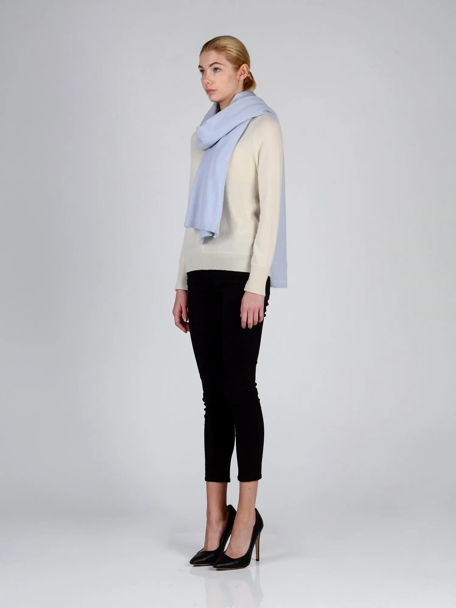 Oversized Scarf_Baby Blue