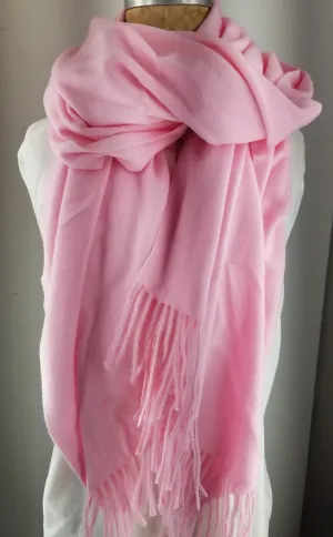 Pink Shawl, Cashmere Blend