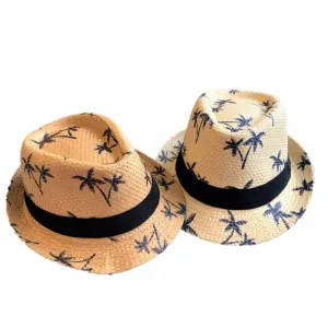 Printed Fedora Hat