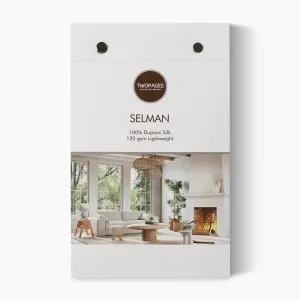 Selman 100% Dupioni Silk Booklet 22 Colors