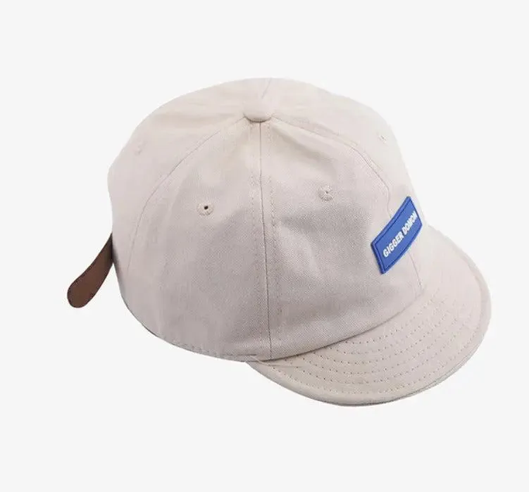 Short-Brimmed Baseball Cap