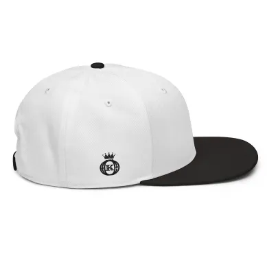 Signature Embroidered Two Tone Baseball Cap Snapback