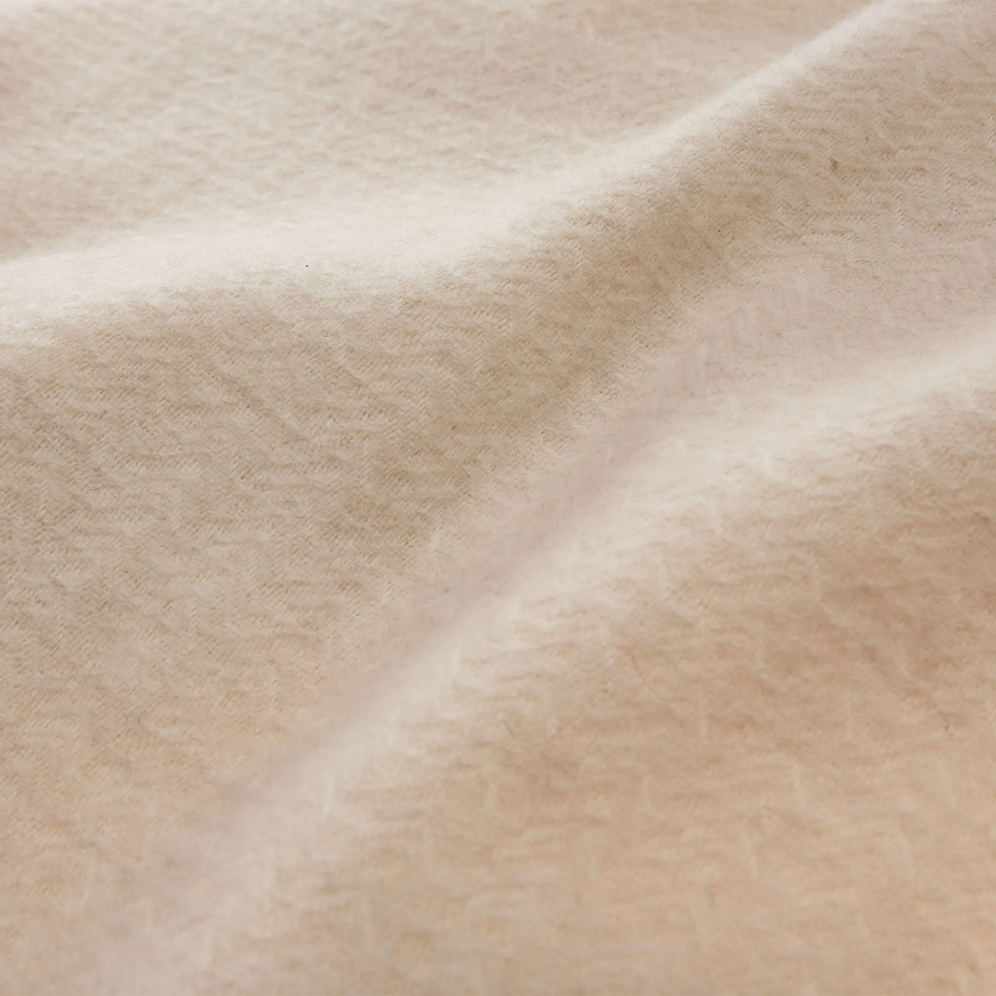 Siljan Cashmere Blanket [Off-White melange]