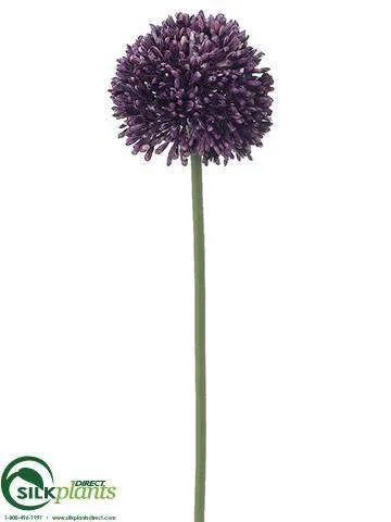 Silk Plants Direct Allium Spray - Lavender - Pack of 24