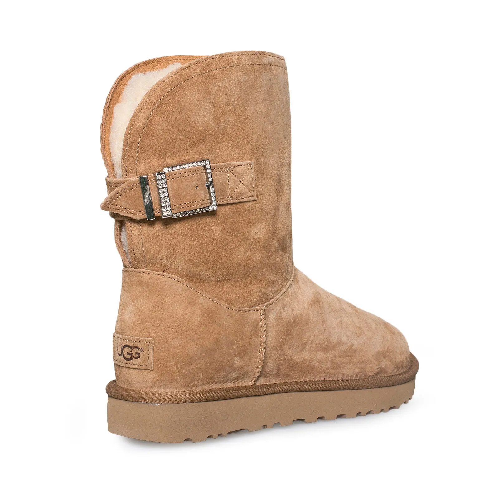 UGG Remora Buckle Chestnut Boots - Women's