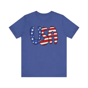 USA Unisex Jersey Short Sleeve Tee