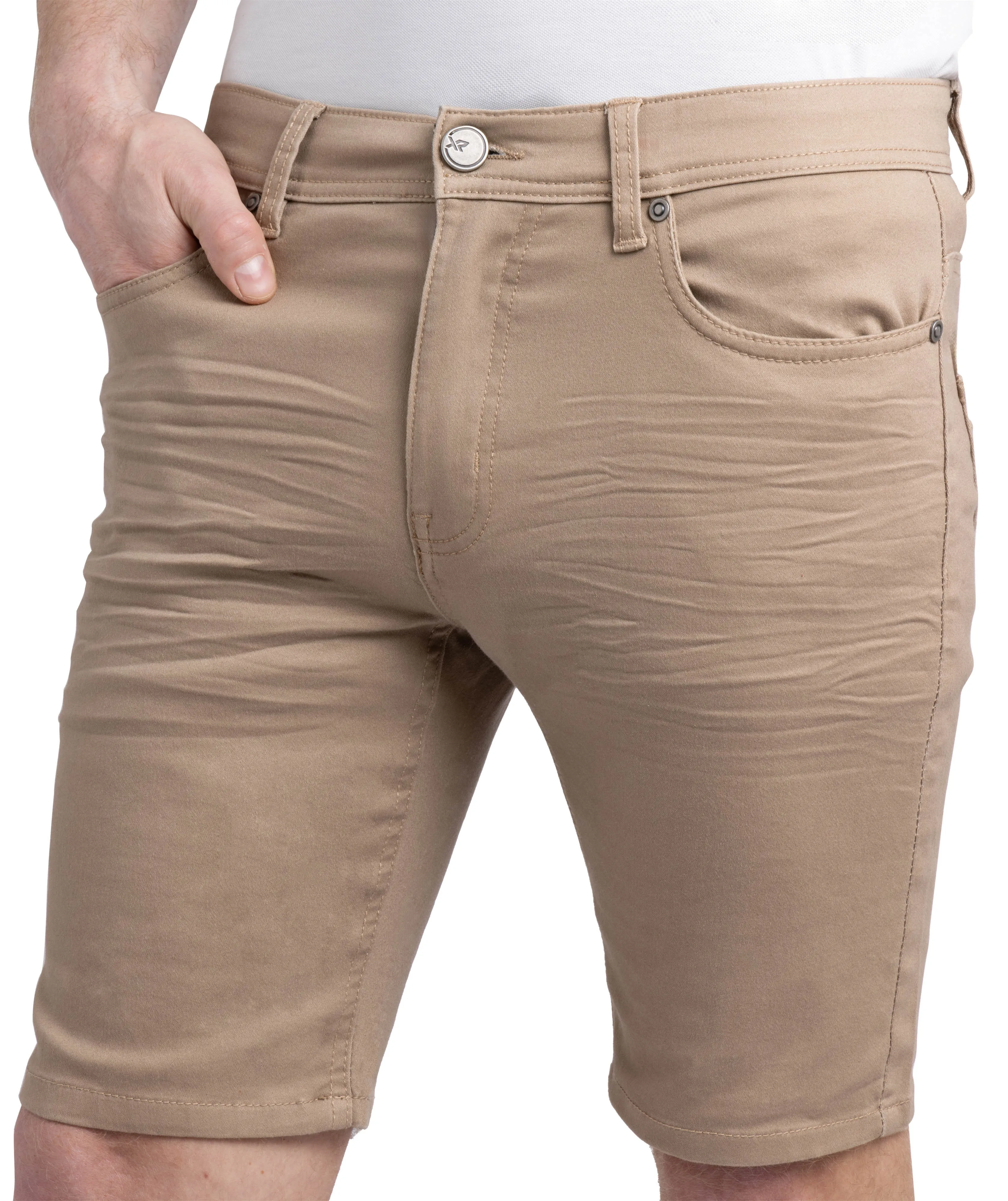 X RAY Men's 5-Pocket Commuter Shorts